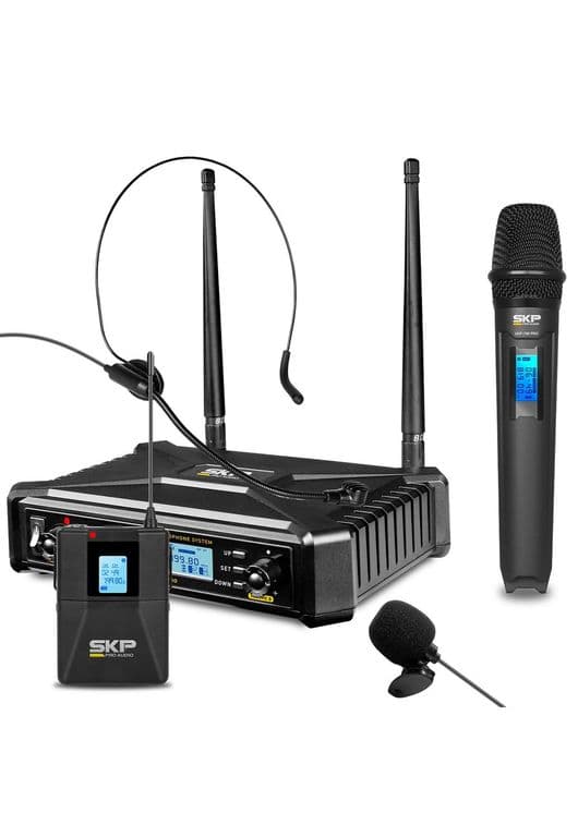 Kit Microfono Inalambrico MultiFrec. UHF 700PRO