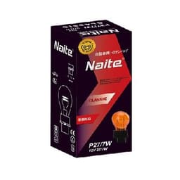 Ampolleta Auto 10 Unid. Naite Halogena 3157 12v 27/7w Ambar
