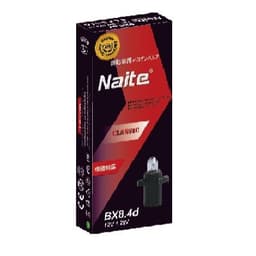 Ampolleta Auto 10uni Naite Bombilla Halogena Bx84d 12v 12w