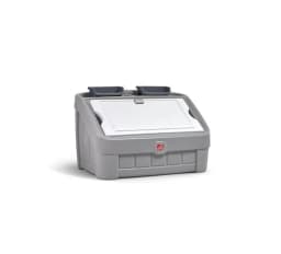 Baul Guardar Infantil Cajonera Gris Step2