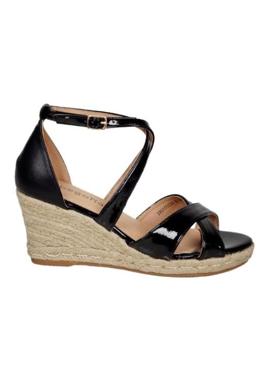 Sandalia Nelida Negro Negro 37