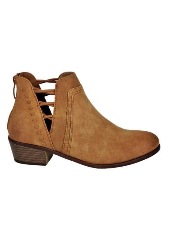 Botin Brinnie Camel Cafe Claro 35