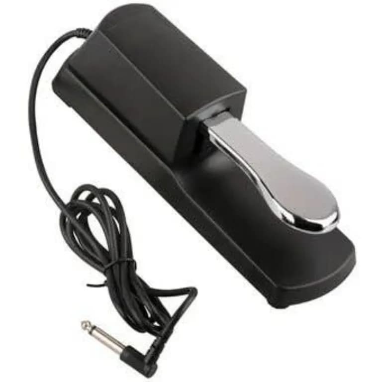 PEDAL SUSTAIN PARA TECLADO NEGRO