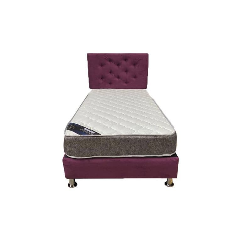 Cama HVM 1 plaza Morado PMadera
