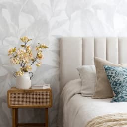 Respaldo de Cama Super King Tubular Velvet Beige