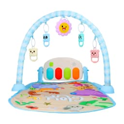 Gimnasio Bebe Celeste con Piano Musical Didactico
