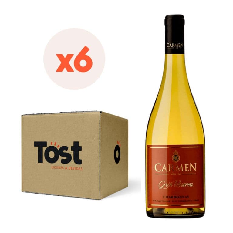 6x Vino Gran Reserva Chardonnay 13,5 750cc
