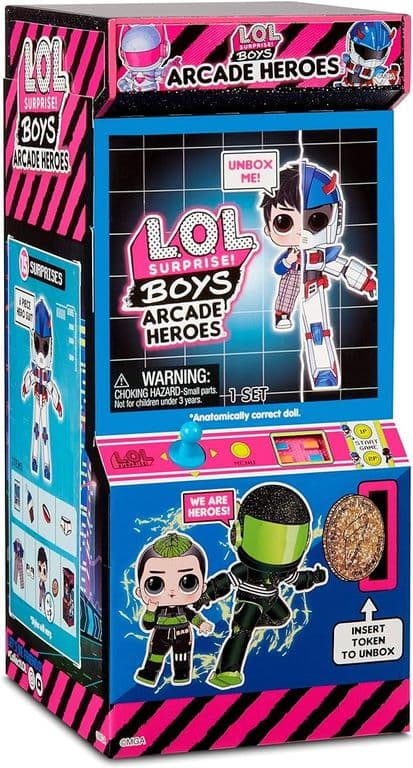 Boys Arcade Heroes con 15 sorpresas