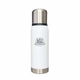 Termo Clasico Blanco 1LT
