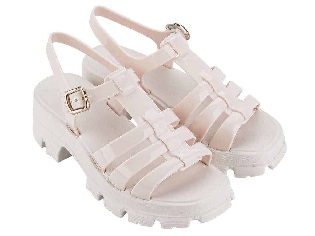 Sandalia Mujer Hueso Power Beige 39