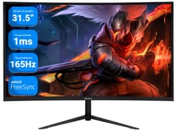 Monitor Gamer Curvo 31.5" Full HD 165Hz 1ms Freesync