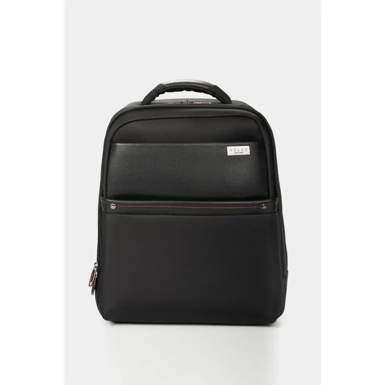 Velez Mochila Premium Lona Monocromatico Negro Negro TALLA UNICA