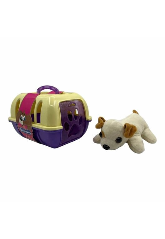 Casa Mascotas de Peluche Perro Beige