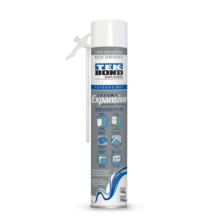 Espuma Expansiva Pu 740 G / 750 Ml Uso Profesional