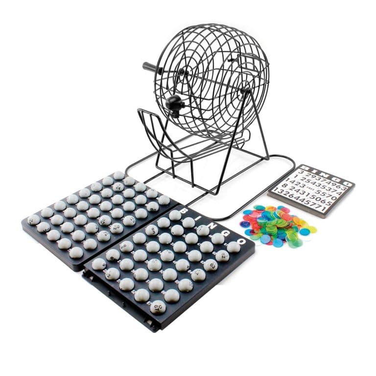 Juego Bingo Con Jaula Rotatoria - SC