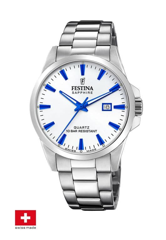 Reloj F20024/5 Blanco Hombre Swiss Made Blanco TALLA UNICA