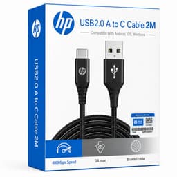 Cable de Datos USB a Type-C 3A High Power 2M