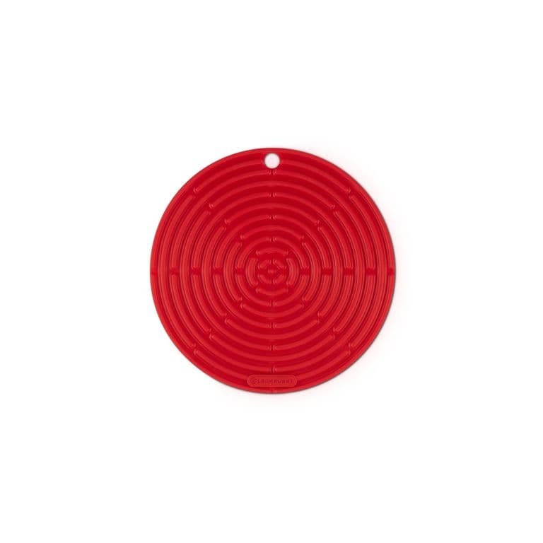 Salvamantel Redondo 20Cm Cereza (b) Rojo