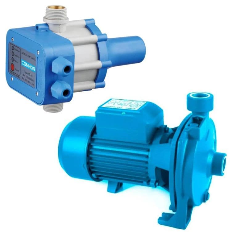 Bomba Centrifuga 1HP 100L/m 220V + Controlador Electronico
