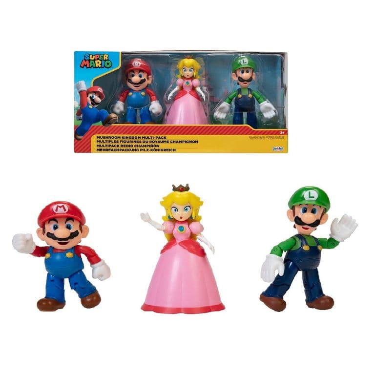 Figuras de accion coleccion Super Mario 9 cm