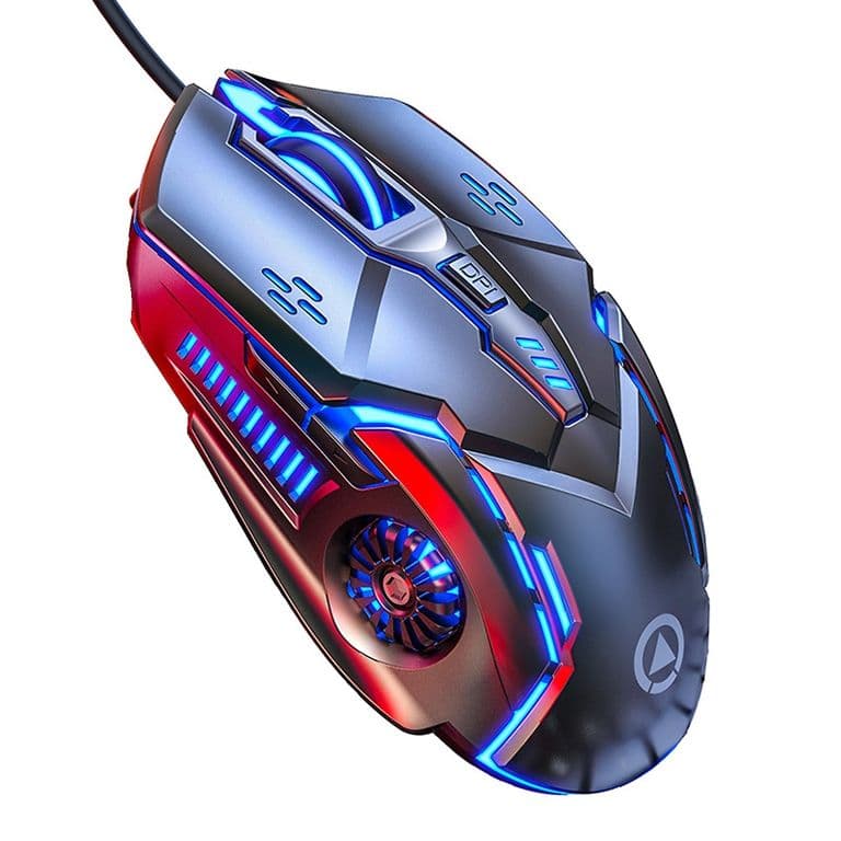 Mouse Gamer Raton 6D Ergonomico USB Optico Para Juegos