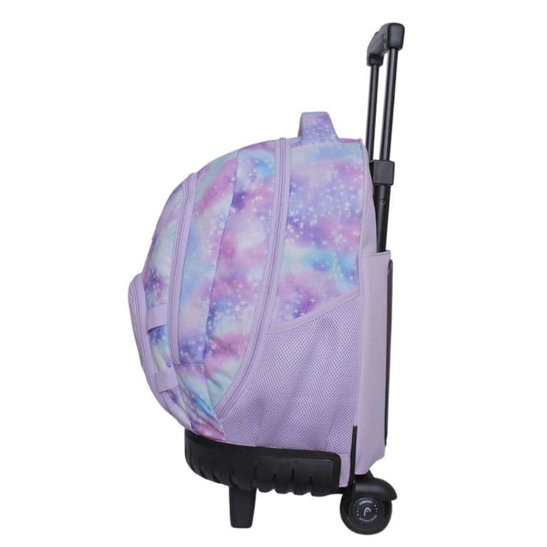 Mochila Ruedas Infantil New Kodiac Pegaso Cosmo Lila Lila TALLA UNICA
