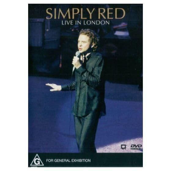 SIMPLY RED - LIVE IN LONDON - DVD