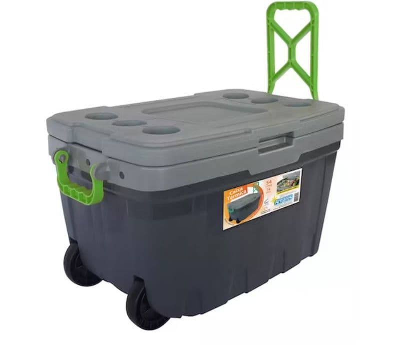 Cooler Termico 54L Con Ruedas
