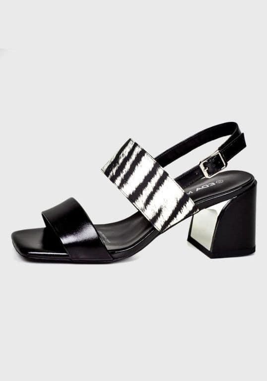 Sandalia Evilda Negro Negro 40