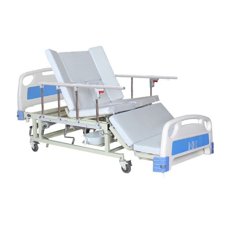 CAMA CLINICA MANUAL 4 POSICIONES Y SILLA CARDIACA