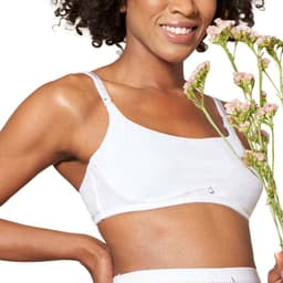 Sosten Maternal Algodon Pique 3824 Blanco XL