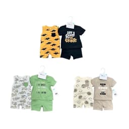 Set De Conjunto Y Enterito para bebes ninos Multicolor 6-9 MESES