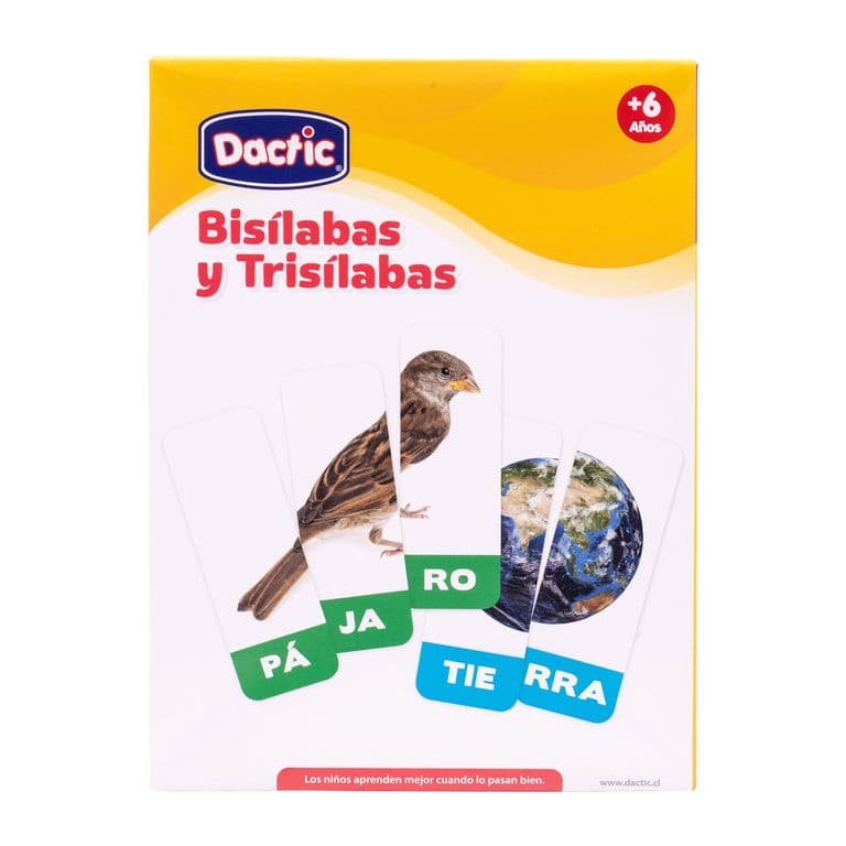 LAMINAS DE BISILABAS Y TRISILABAS