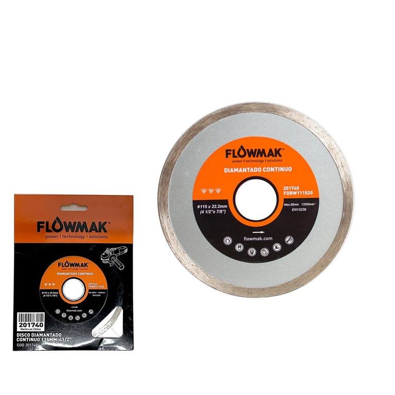 Disco diamantado 4,5" continuo