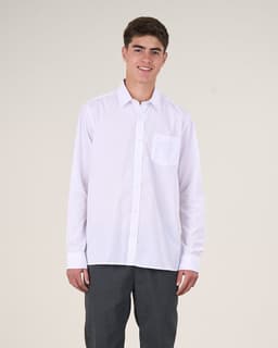 CAMISA COLEGIO ESCOLAR T12 a XL Blanco L