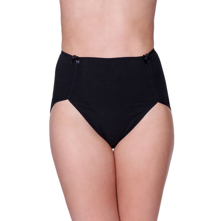 Calzon Lycra Con Refuerzo Abdominal 615 Negro S