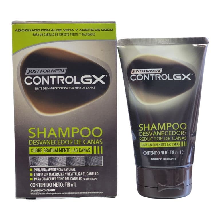 Just For Men Shampoo Desvanecedor de canas Control GX ...