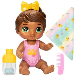 Muneca Burbujas Relajantes Sophia Sparkle Cabello Castano
