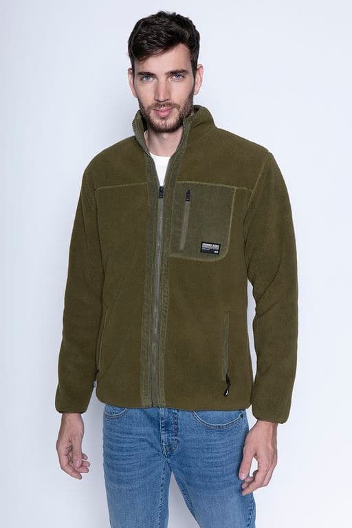 Poleron Sherpa Missouri Verde Verde S