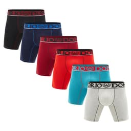 Pack de 6 Boxer Medio Algodon Hombre Giovacchino Multicolor L