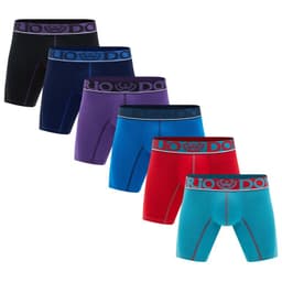 Pack de 6 Boxer Medio Algodon Hombre Giovacchino Multicolor L
