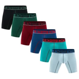 Pack de 6 Boxer Medio Algodon Hombre Giovacchino Multicolor 2XL