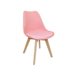 Pack 6 Sillas Tulip Rosado