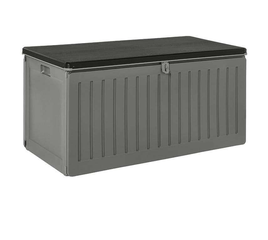 Bodega Jardin Tipo Baul Negro 270 litros
