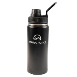BOTELLA BOCA ANCHA 500ML NEGRO