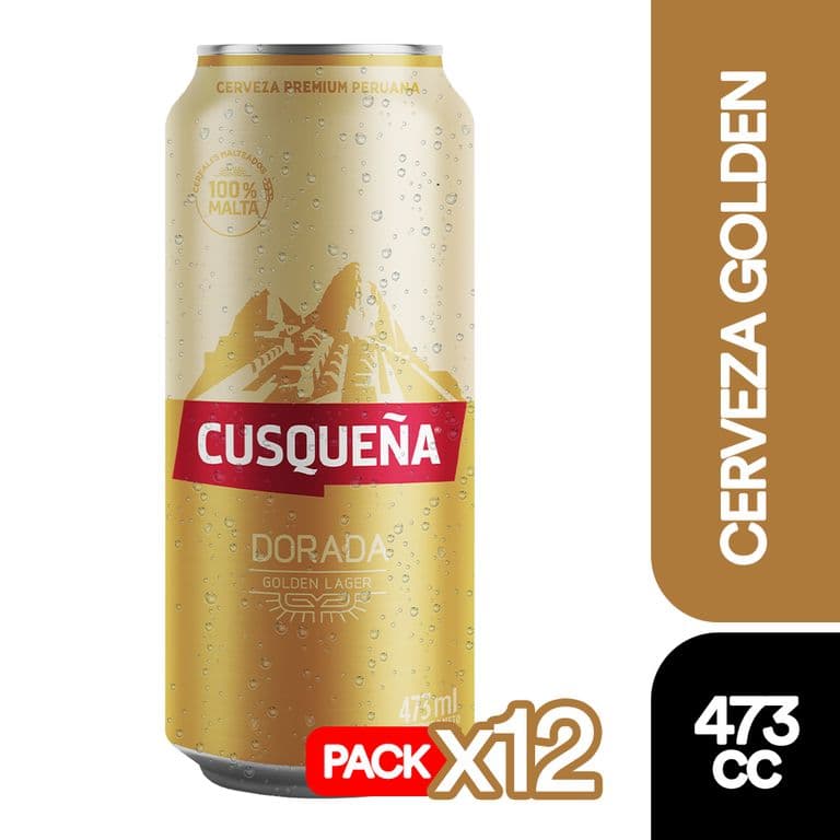 12X Cerveza Lata 4,8 473Cc