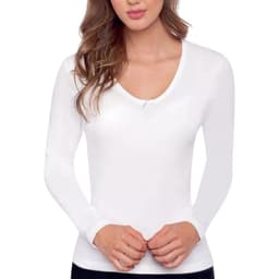 Camiseta Mujer, Juvenil, Nina, Manga Larga. Algodon 114 Blanco 12