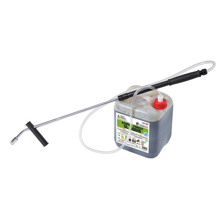 Set Lanza con Bidon Ecofire Forest 5 Lt