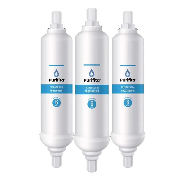 Filtro de Agua para Refrigerador LG Purifita ADQ73693901 x3