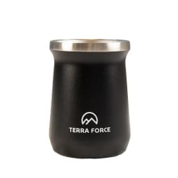 VASO MATERA CAMPING NEGRO